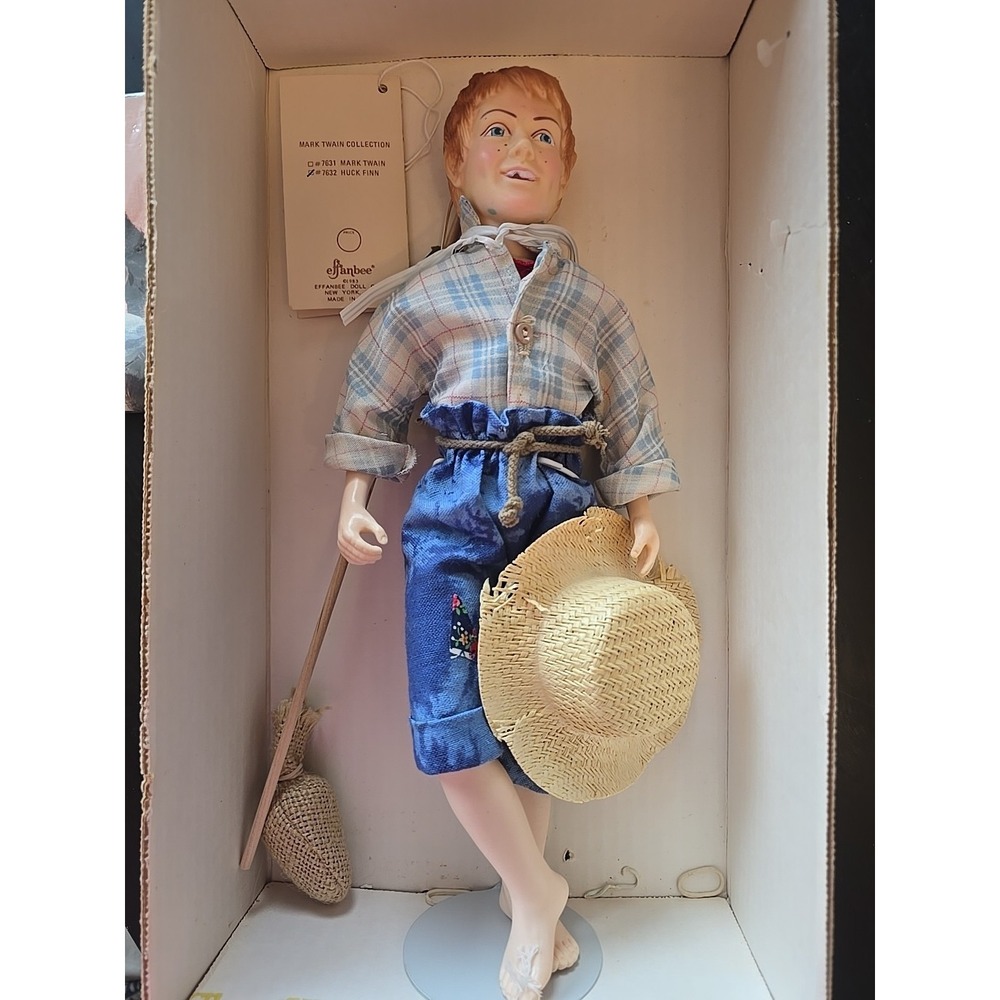 1983 Effanbee Huckleberry Finn #7632 Doll In Box
